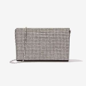 NWOT AMBER SCEATS Stella Crystal Bag Black